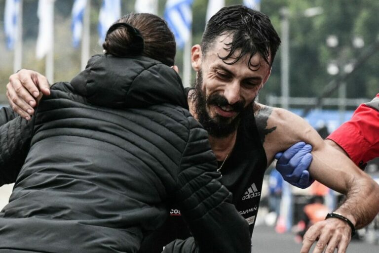 ΜΑΡΑΘΩΝΙΟΣ: Η στιγμή που ο Γκελαούζος έσπασε το ρεκόρ του Πολιά (ΦΩΤΟΣ)