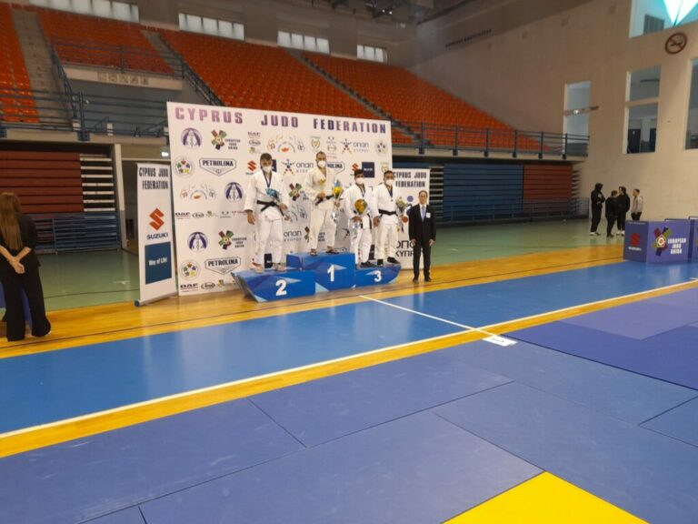 ΟΝΗΣΙΛΟΣ JUDO CLUB: Εξαιρετική παρουσία στους Παγκύπριους αγώνες με τέσσερα μετάλλια!