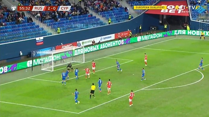 Κατάρρευση σε δύο λεπτά, άλλα δύο γκολ οι Ρώσοι… (ΒΙΝΤΕΟ)