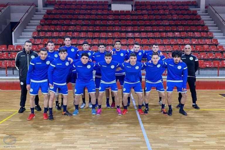 Πρώτο φιλικό της Εθνικής Νέων Futsal στο Μαυροβούνιο!