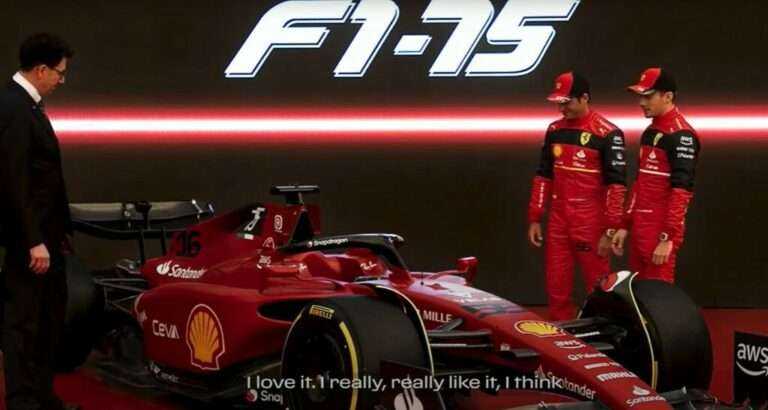 H αποκάλυψη της Scuderia Ferrari F1-75! (BINTEO/ΦΩΤΟΣ)
