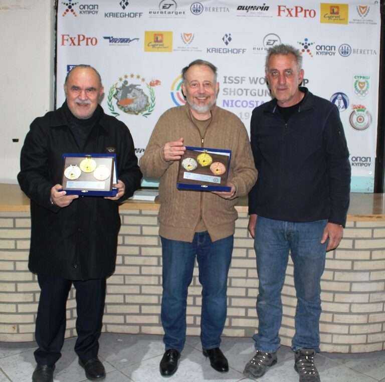 Ο Πρόεδρος ΚΟΑ στους αγώνες του Παγκοσμίου Κυπέλλου Σκοποβολής της ISSF