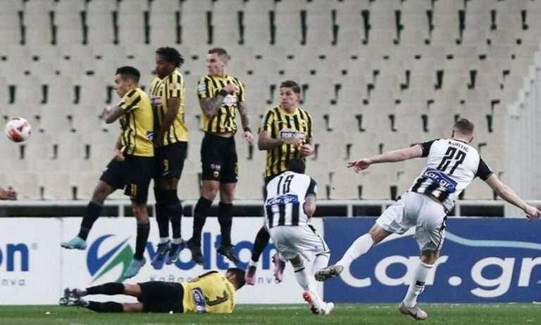 Ούτε με… δέκα δεν χάνει από την ΑΕΚ ο ΠΑΟΚ! (BAΘΜΟΛΟΓΙΑ)