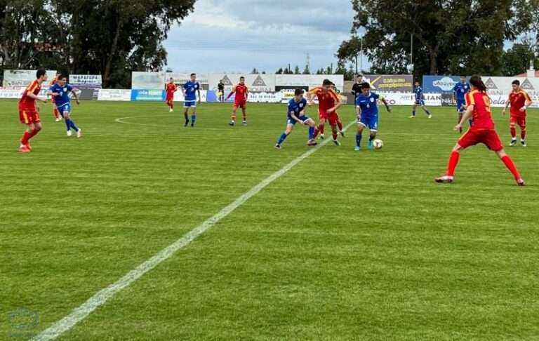 H Εθνική (U16) έριξε τεσσάρα στο Μαυροβούνιο