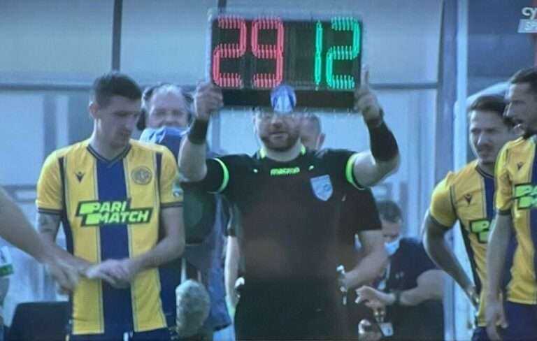 Τριπλή αλλαγή στο ημίχρονο από Παντελίδη!