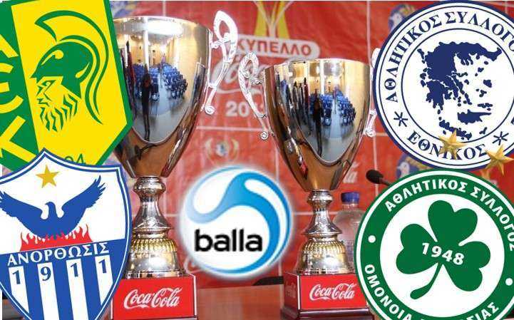 ΨΗΦΙΣΤΕ ΣΤΟ BALLA: Ποια ομάδα θα κατακτήσει το Κύπελλο;