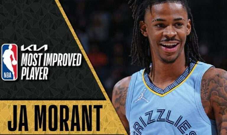 NBA: Πιο βελτιωμένος παίκτης της σεζόν ο Τζα Μοράντ