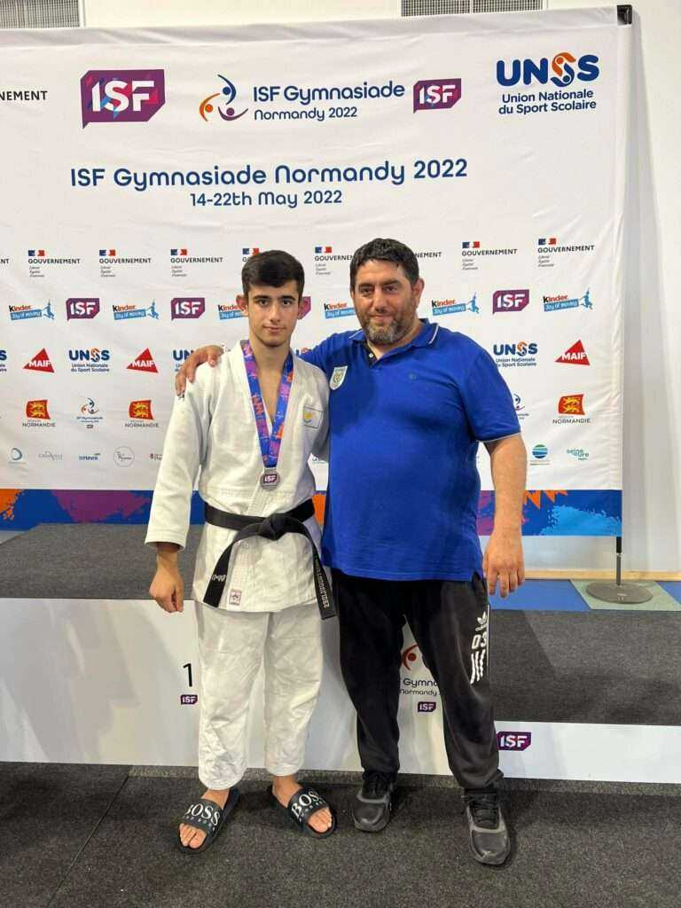 Αργυρός ο Πέτρος Χριστοδουλίδης στην Παγκόσμια Γυμνασιάδα!
