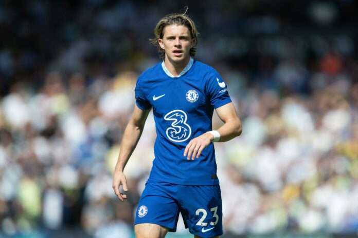 Conor Gallagher #23 of Chelsea during the game
