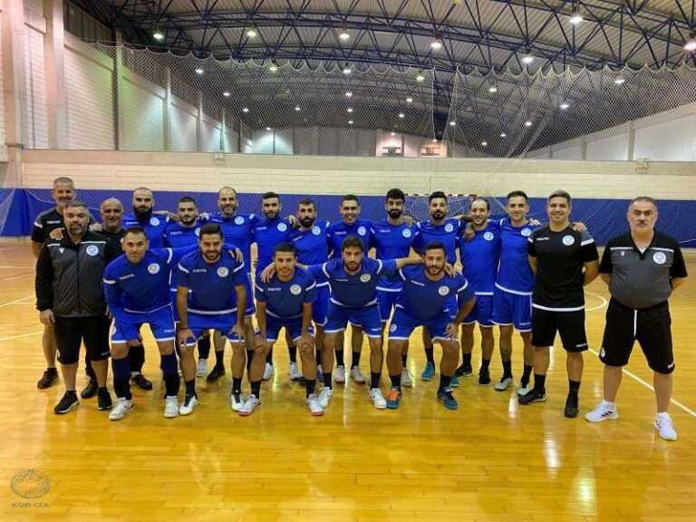 Συνεχίζεται η προετοιμασία της Εθνικής Futsal (μια αλλαγή στην κλήση)