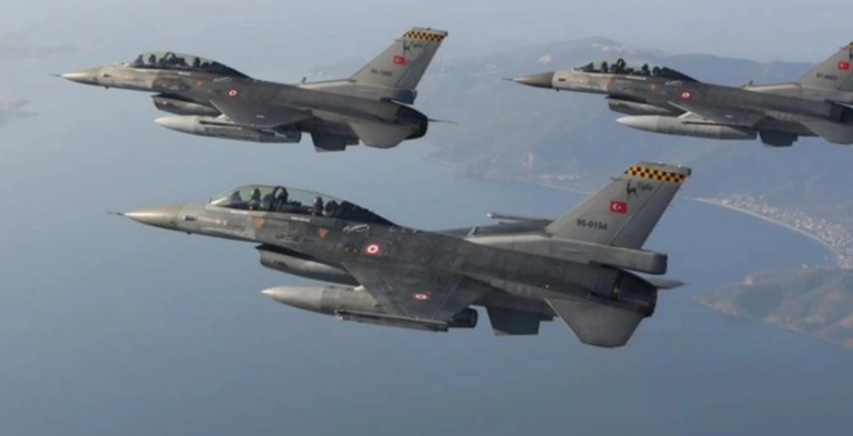 Οι Τούρκοι έστειλαν τρία οπλισμένα F-16 πάνω από το Αιγαίο!