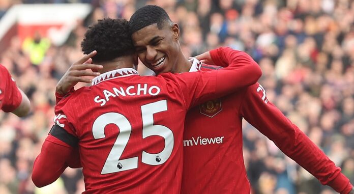 rashford sancho manchester utd