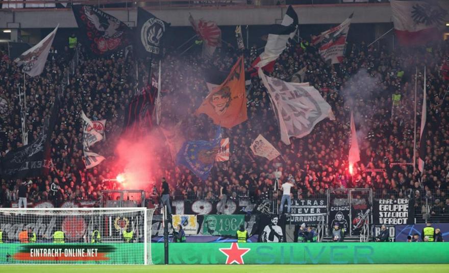 Blocco del governo italiano ai tifosi dell’Eintracht!