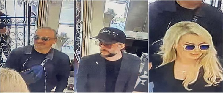 Ταυτοποιήθηκαν οι δύο από τους τρεις ληστές του διαμαντιού αξίας 180,000 ευρώ