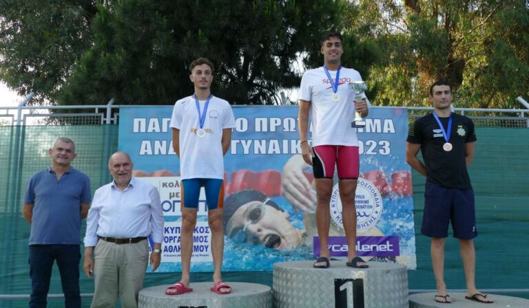 Ο Ανδρέας Μιχαηλίδης κήρυξε την έναρξη  του 47ου Παγκύπριου Πρωταθλήματος Κολύμβησης!