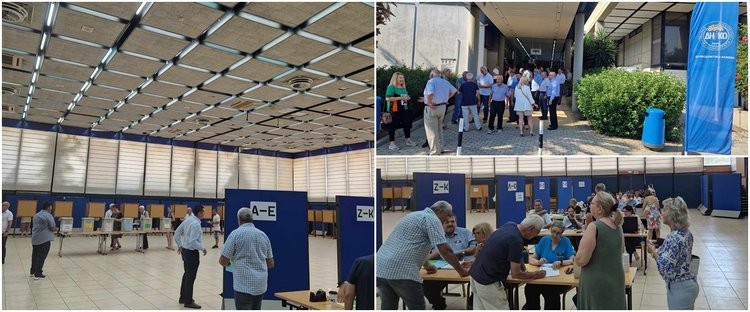 Σε εξέλιξη οι εκλογές του ΔΗΚΟ