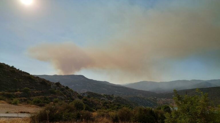 Ολοκληρώθηκε η εναέρια αποτύπωση της φωτιάς, στάχτη από 7,5-10 τετρ. χλμ. γης!