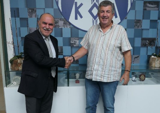 Πρόεδρος ΚΟΑ: Συνάντηση με τον νέο Πρόεδρο της Κυπριακής Ομοσπονδίας Πετόσφαιρας!