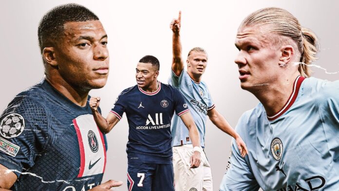 haaland mbappe