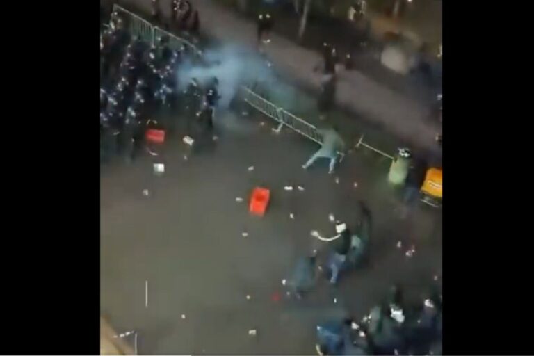 Άγρια επεισόδια στη Γερμανία!