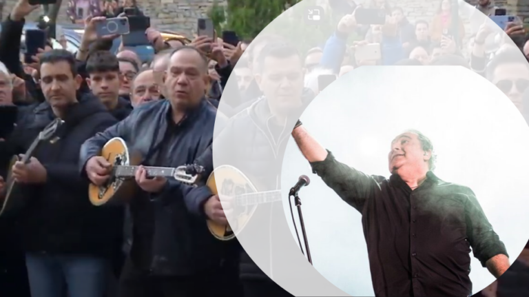 Με μπουζούκια, τραγούδια και δάκρυα στα μάτια είπαν αντίο στον Βασίλη Καρρά!