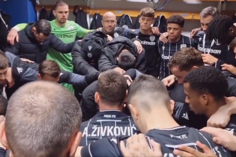 Η πωρωτική ομιλία του Ζίβκοβιτς στα αποδυτήρια που έσπρωξε τους παίκτες στη νίκη! (VIDEO)