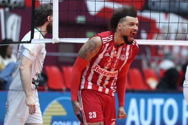 Ολυμπιακός – Μίλωνας 3-1: Ερυθρόλευκη απάντηση και προβάδισμα στα ημιτελικά!