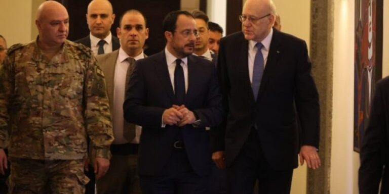 Επαφές ΠτΔ: Συνεργασία Κύπρου-Λιβάνου, με συνδρομή ΕΕ για μεταναστευτικό