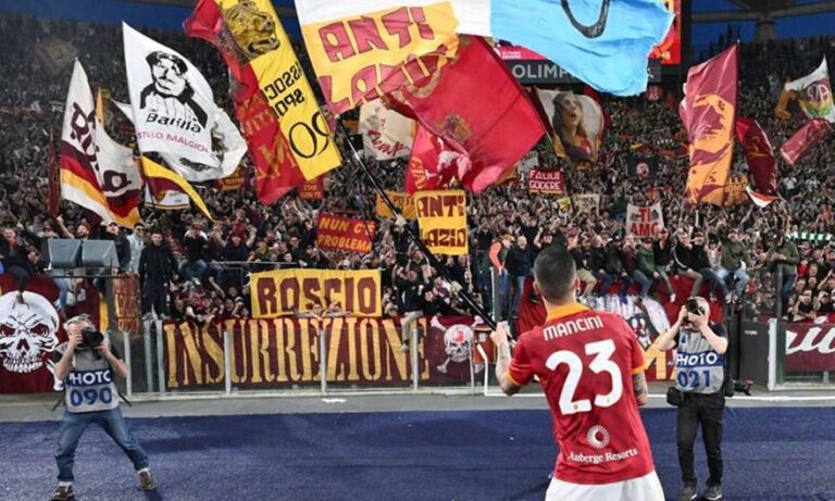 Τη γλύτωσε φθηνά για τη σημαία κατά της Λάτσιο ο Μαντσίνι!