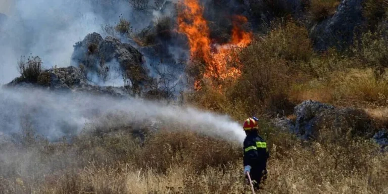 Φωτιά στην επαρχία Πάφου – Στη μάχη δύο πτητικά μέσα