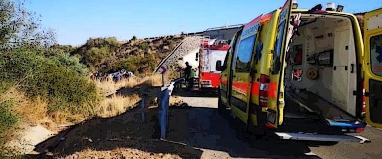 Νεκρή 49χρονη μετά από τροχαίο με τετράτροχη-Έχασε τον έλεγχο και κατέληξε σε χαντάκι
