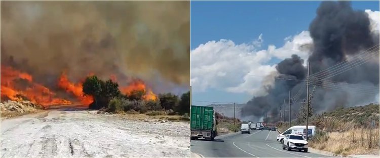 Σε εμπρησμό οφείλεται η φωτιά στον Άγιο Συλά-«Ήταν πολύ δύσκολη η κατάσταση»