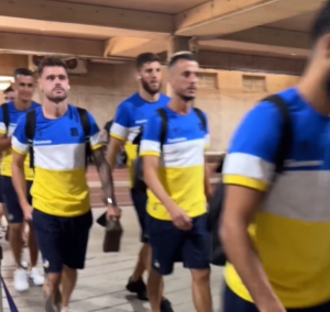 Η άφιξη του ΑΠΟΕΛ στο ΓΣΠ! (ΒΙΝΤΕΟ)