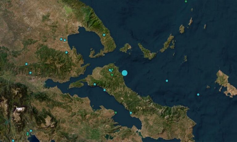 Ισχυρός σεισμός στην Εύβοια, ταρακούνησε και την Αττική…