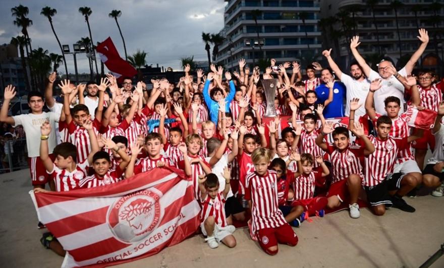 Χιλιάδες οπαδοί στη Λάρνακα για τις ευρωπαϊκές κούπες του Ολυμπιακού!