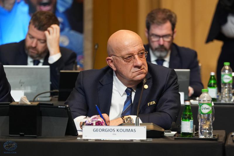 Σε συνεδρία της FIFA στη Ζυρίχη ο Γιώργος Κούμας