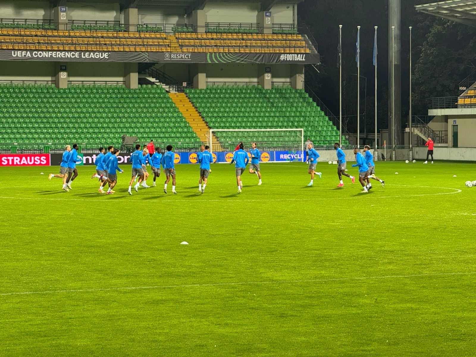 Ολοκλήρωσε με προπόνηση στο «Zimbru Stadium»…