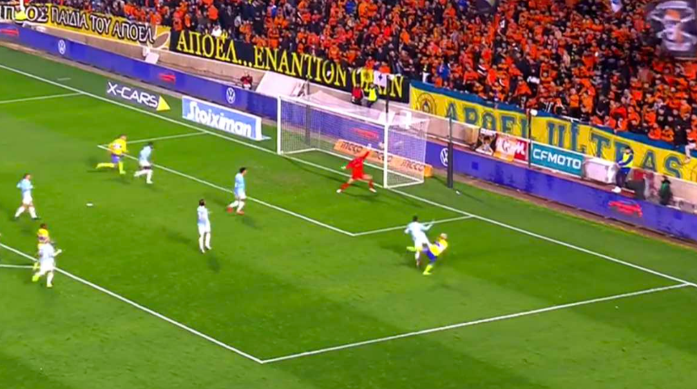 ΒΙΝΤΕΟ: ΓΚΟΛΑΡΑ Μαϊόλι… και 1-0 το ΑΠΟΕΛ!