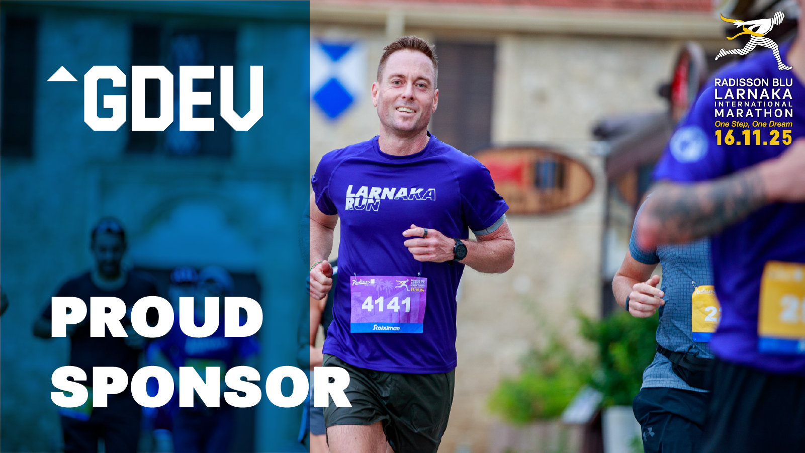 Η GDEV φέρνει τη δράση «You Run! We Donate» στον Radisson Blu Διεθνή ...